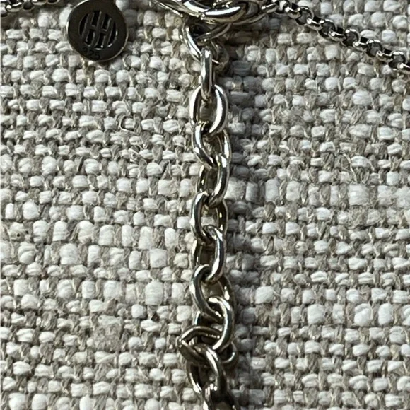 John Hardy Radial Classic Chain Collection Pendant Necklace With Black Sapphires